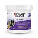 Zymox Advanced Enzymatic אוזניים Wipes for Dogs and Cats - for Dirty, Waxy, Smelly אוזניים - Premium Power Ear ניקויer Wipes - Non-Irritating - Hypoallergenic - 100 ctct