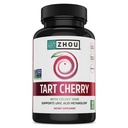 ג'ואו Tart Cherry Extractd + Celery Seed - Tart Cherry קפסולות לגברים ונשים, Tart Cherry Concent Pills for Sleep & Uric Acid ניקויse, 1000mg Per Pill - 60 Veggie קפסולות (Pack of 1)