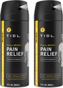 TIDL Cryotherapy Pain הקלה Spray, 3 Oz (Pack of 2) כאב צוואר ממוקד, Joint & השרירים כאב הקלה עם אורגני, צמחי מבוסס מנטוהול, מיידי קירור עבור דלקת פרקים, כאבי גב וברך