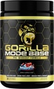 Gorilla Mind Base Pre Workout - Raises Nitric Oxide Intense Focus & Drive Endurance Power - L-Citrulline, L-Tyrosine, Betaine, Alpha-GPC, Caffeine, Huperzine A- 360 גרמות (Bosicle)
