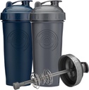 28-Ounce Shaker Bottle with Action-Rod Mixer