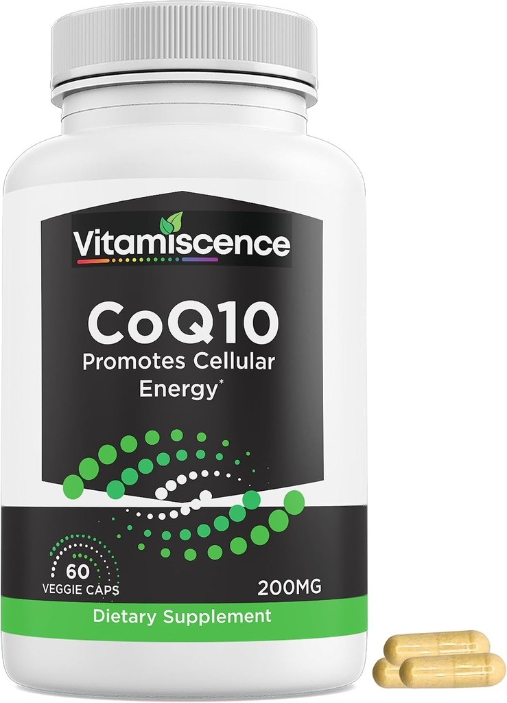 CoQ10, One Pack, 200 מ"ג, 60 קפסולות ספירה. לקדם אנרגיה סלולרית, Antioxidant, Co q10 תוספים, לגברים ונשים.