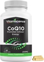 CoQ10, One Pack, 200 מ"ג, 60 קפסולות ספירה. לקדם אנרגיה סלולרית, Antioxidant, Co q10 תוספים, לגברים ונשים.