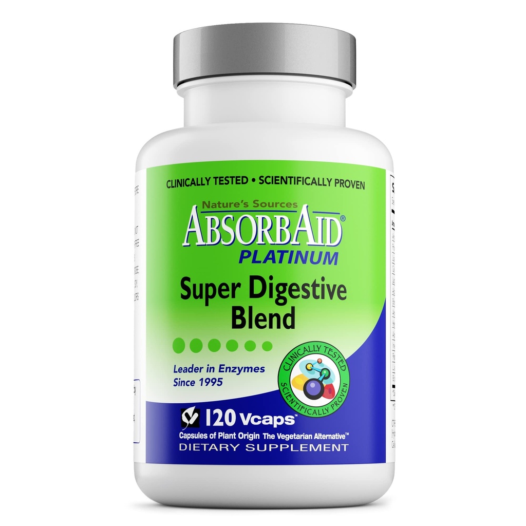 Absorbaid Platinum Super Digest, 120 Count