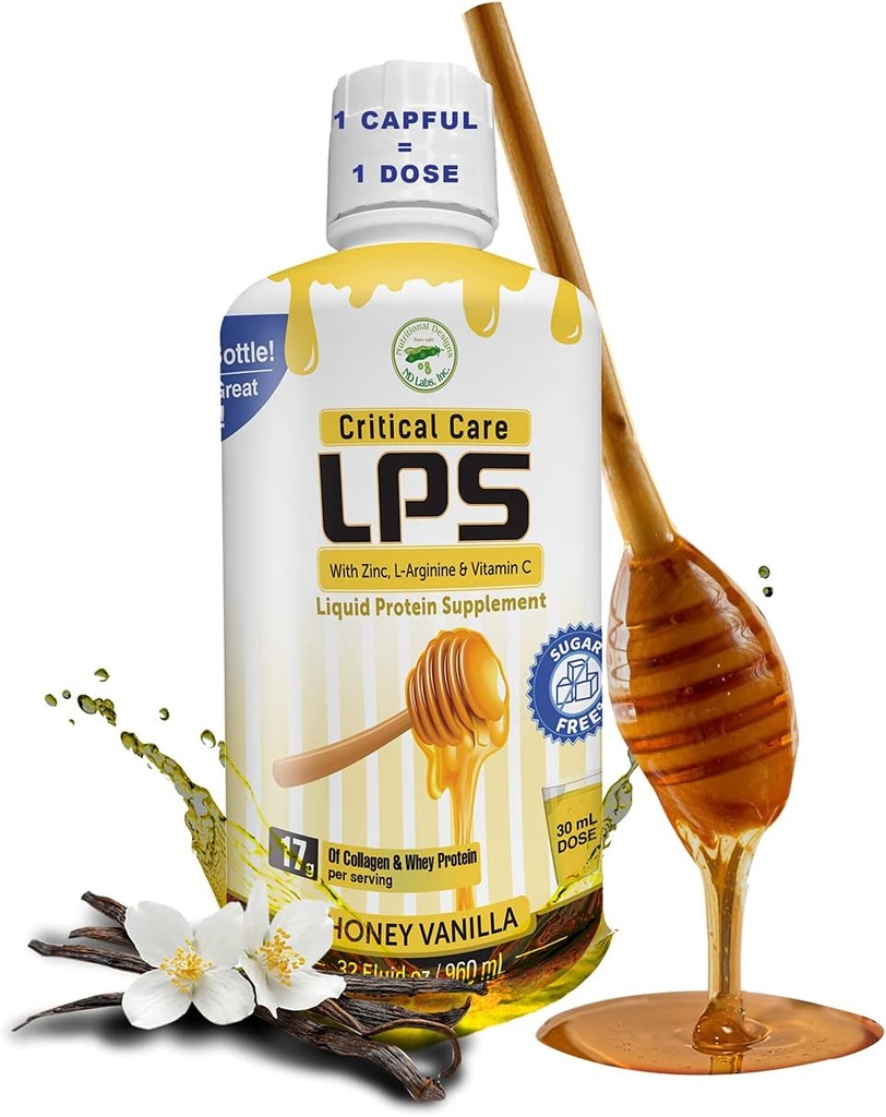 עיצוב תזונתי LPS נוזל קולגן & Whey חלבון תוספת, משקאות ללא סוכר, non-GMO, מקדם עור בריא שיער לגברים ונשים.