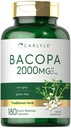 קרליל Bacopa Monnie קפסולות | 180 קפסולות | Gluten Free Supplement