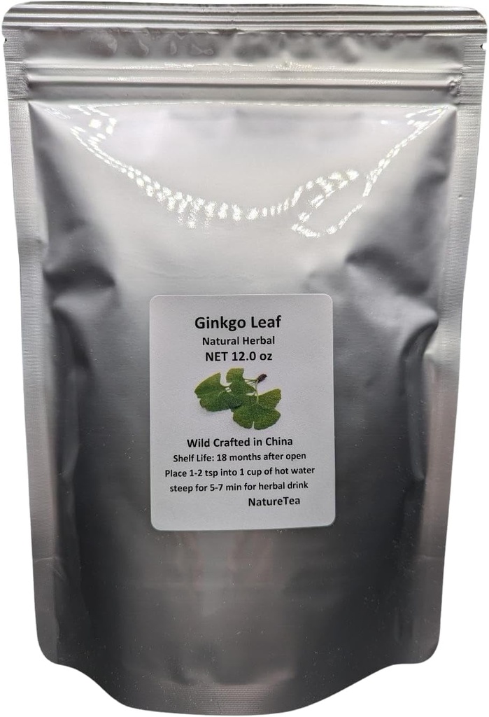 Genekgo Leaf - Premium Genekgo Biloba Drop Leaf 100% מהטבע (12 oz)