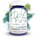 Nootropics Depot Acetyl L-Carnitine קפסולות | 500 מ"ג | 90 Count | HCL Form | אנרגיה תוסף | תמיכה מ- Mitochondrial function