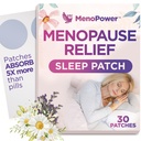 Cooling Comfort Sleep Patches for Women - Menopause Relief for Better Sleep Aid - תוספת שינה לרגיעה וחוזק נוסף - תמיכה בפלאשים חמים, איכות שינה ולהפחית שומן