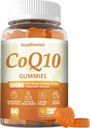 1 Pack 500MG Coq10 Gummies - 3X Better Absorption, Plus אומגה 3, Magnesium, ויטמין B3 & Zinc - Coenzyme Q10 תוספי בריאות הלב, אנרגיה סלולרית ואנטיoxidant, טבעוני 60 Counts