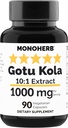 MONOHERB Gotu Kola לחלץ 1000 מ"ג - 90 קפסולות צמחוניות