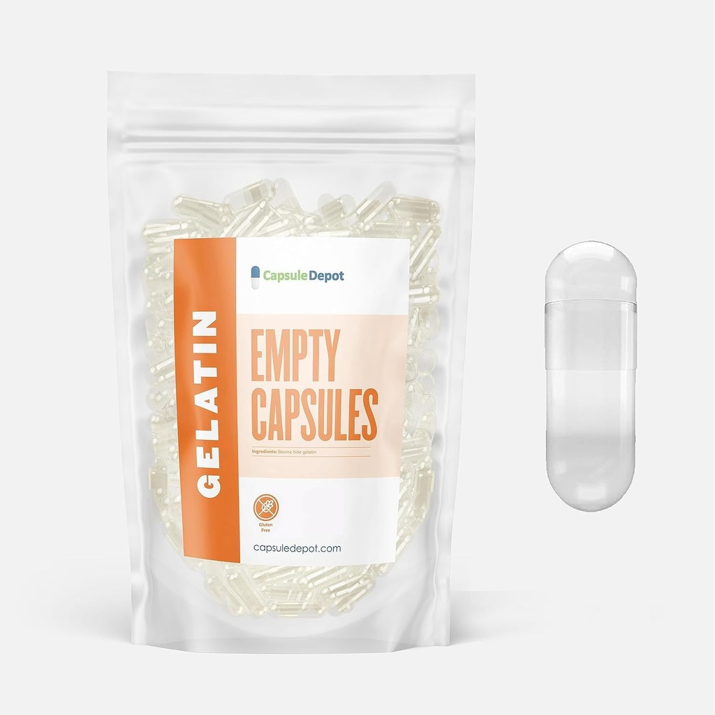 גודל ריבועי גלטין - קפסולת Depot - 100 Count
