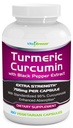Turmeric Curcumin Complex with Black Pepper Extract - 755 מ"ג לכל קפסולה, 180 Veg. Caps - מכיל פיפרין (For Superior Absorption and Tumeric Bio-Availability) ו-95% סטנדרטי Curcuminoids