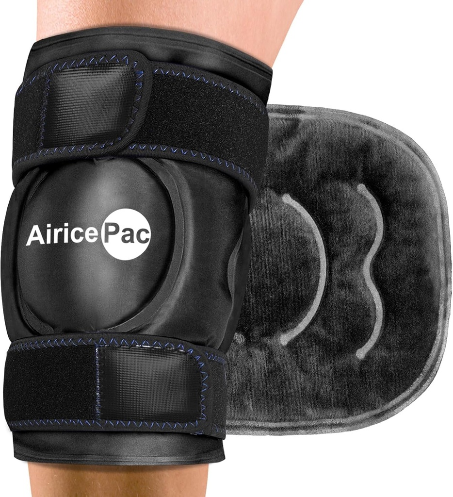 חבילת קרח להקלת כאב ברכיים, Reusable Gel Ice Wrap for Injuries, Swelling, החלפה ברכיבה, טיפול קר לדלקת פרקים, Meniscus Tear ו- ACL, Black Black Black Black Black Swelling, Knee Switch Surgery, דחיסות דחיסה קרה לדלקת פרקים, Meniscus Tear ו-ACL, Black Black Black Black Black Black Black Black Black Black