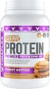 FINAFLEX Clear חלבונים, Peanut Butter - 2 lb - מקדם ביצועים וצמיחה - Milkshake-Like Taste - Low Carb, Low Fat & Gluten Free - 27 משרתים