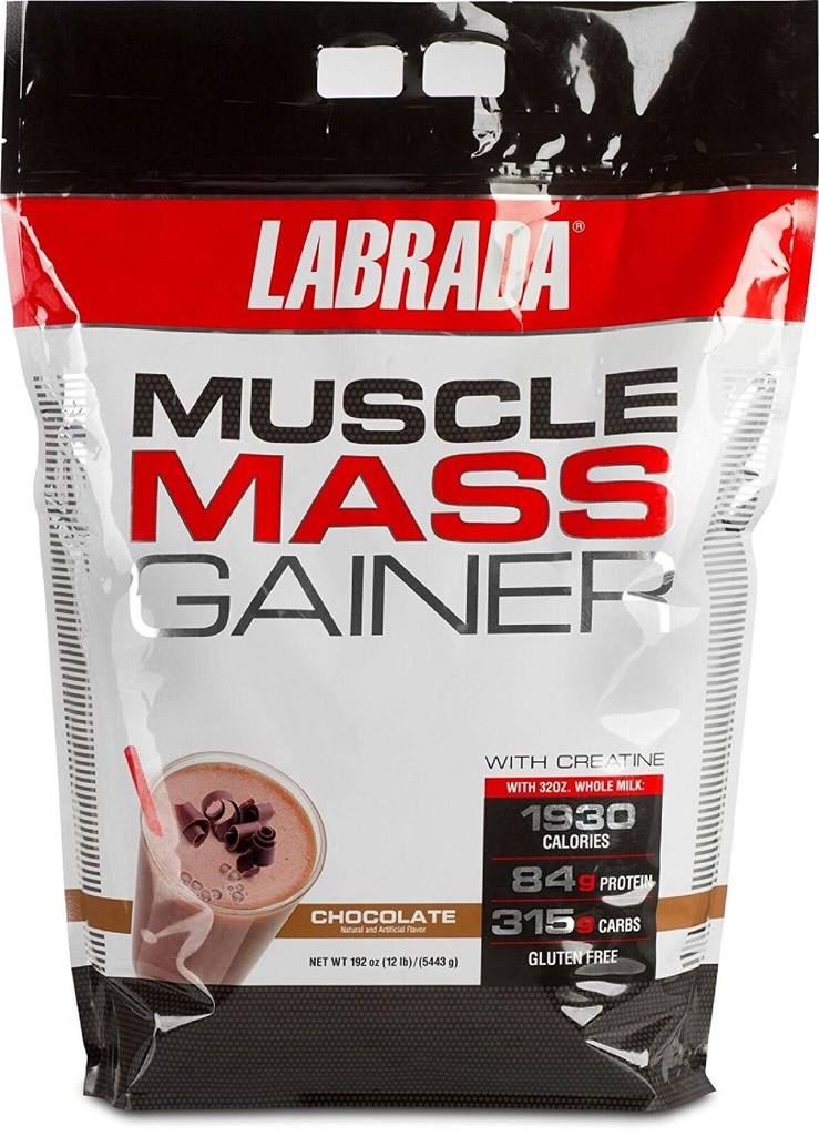 Labrada Nutrition שריר מס מקבלר, שוקולד, 12 פאונד