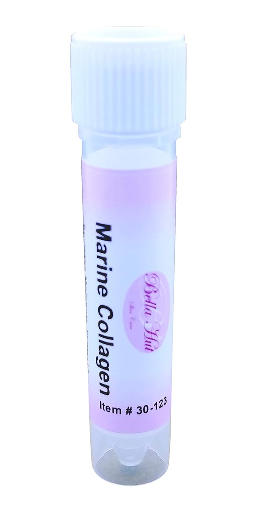MARINE COLLAgen - לערבב עם השמנת האהובה עליך, ג'ל, געגוע או סרום כדי להפוך את פתרון הטיפול העור שלך. מבוסס על INCREASING COLLAgen, ELASTIN & INCREASED MOISTURE (20 מ"ל)