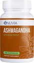 תוסף Ashwagandha - סיוע טבעי ו- Stamina תמיכה כדי לעזור Ease Tension 60 קפסולות טהור שורש עם Black Pepper לחלץ עבור משופרת Absorption טבעוני, המיוצר בארה"ב