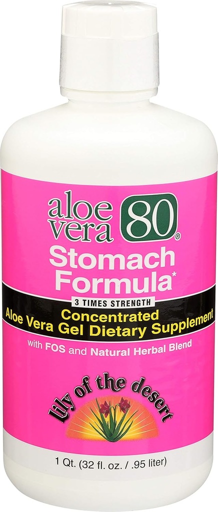 Aloe 80 Organics Stomach Formula, 32 אוונס