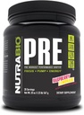 NutraBio Anti Workout אבקה - אנרגיה עתיקה של פורמולה - סוסטידית, מיקוד נפש, אנדורנס - Alan Betaine, Creatine, Caffeine, Electrolytes - 20 משרתים - Raspberry Lemonadeadeade
