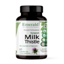 EMERALD LABS European Milk Thistle - מוצרי חלב אורגניים - תמיכה ב- Liver Health & Helps לשמור על אנרגיה טבעית, עיכול ובריאות המוח - 60 קפסולות ירקות (עד 60 יום אספקה)