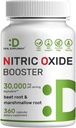 המונחים: Nitric Oxide Booster 30,000 מ"ג Equivalent, 360 קפסולות - Natural Beet Root & Marshmallow Root Herbal - מקדם זרימה תזונתית לשרירים וללב - non-GMO