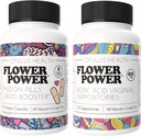 כוח פרח - Passion Pills Libido Booster & Boric Acid Suppositories - All-Natural Feminine Care Bundle for Enhanced Libido, Odor Control, and Balanced Vaginal Health - 60 קפסולות טבעוניות, 600 מ"ג - Ma - 600 מ"ג - Ma מ"מ - מ"ג - 600 מ"ג - מ"ג - מ"ג - מ"ג - Mac - Mac - Mac - Mac - Mac - Mac