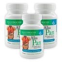 AlkaPan (3 Pack) Best Process Alkaline - תוספי תזונה טבעיים - Pancreatic Enzymes with Antioxidant-Rich Superfoods & Digestive Herbs