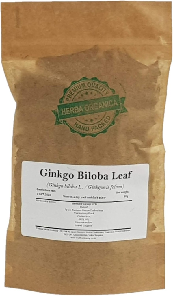 Herba Organica גינקו בילובה Leaf - גינקו בילובה L - Herbal Tea (50g)