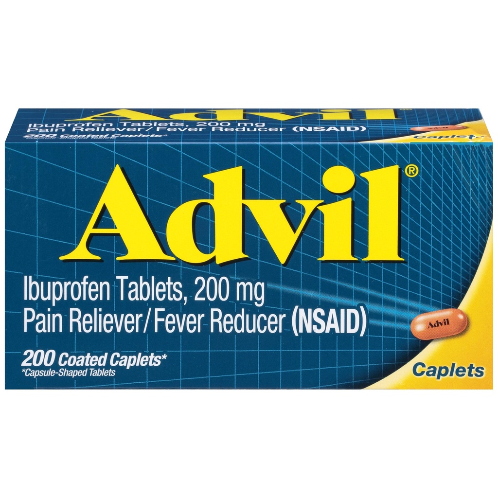 Advil Ibuprofen Tablet, 200 הרוזן
