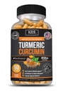 Kaya Naturals Turmeric פלטינום, 60 קפסולות ספירה, Bioperine, Premium Support with 95% Curcuminoids סטנדרטי - 60 קפסולות