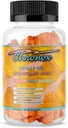 Chronox Orange Flavor Omega 3 Fish Oil Gummies for Adults - Delicious Chewable Omega 3 Supplement with Fish Oil - Pills Alternative and Non-GMO Gummies for Daily Health - (60 Count)