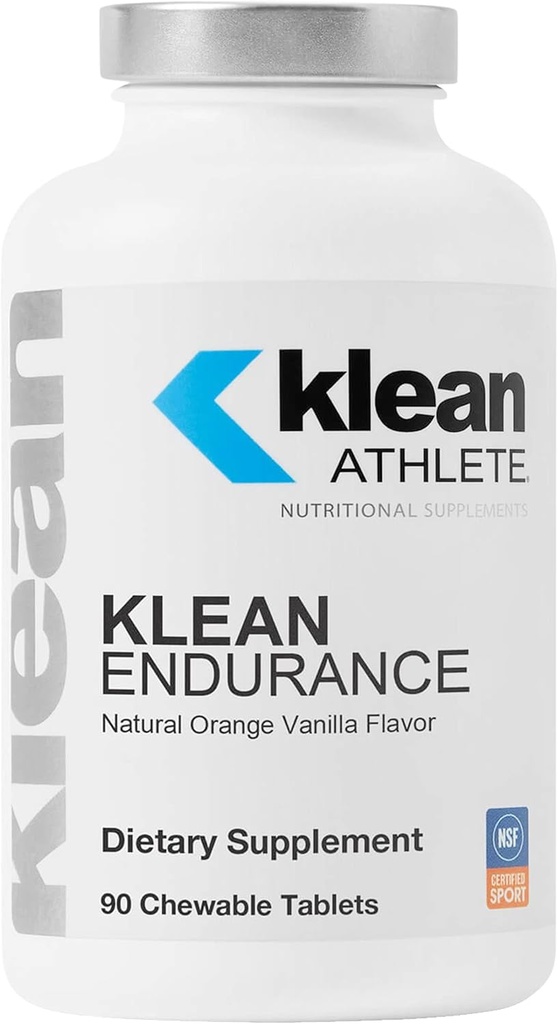 Klean Athlete Klean Endurance | D-Ribose to Recovery Energy, Support Cardiac Function ולהפחית את השרירים Fatigue | NSF מוסמך עבור ספורט | 90 טבליות Chewable