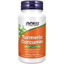 תוספי מזון עכשיו, Turmeric Curcumin, Derived מפלט שורש Turmeric, 95% Curcuminoids, Herbal תוסף, 60 ואג קפסולות