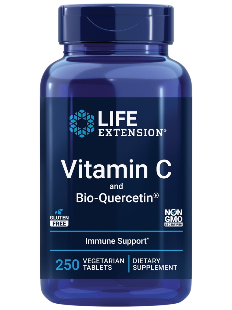 Life Extension Super אומגה 3 שמן דגים, Ssame & אוליב עם ויטמין C & Bio-Quercetin Phytosome - 240 Softgels & 250 טבליות