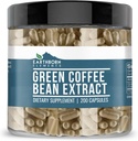 Earthborn Elements Green Coffee Bean לחלץ 200 קפסולות, טהור ו undiluted, ללא תוספת