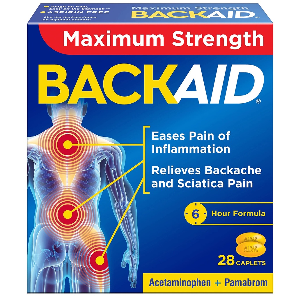 BACKAID Pills 28 Tablet (Pack of 6)