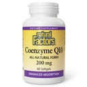 גורמים טבעיים Coenzyme Q10 - Antioxidant Supports Cell Energy הפקה - Better Absorptions מסייעות לתפקוד לב בריא - 200 מ"ג, 60 Softgels (60 משרתים)