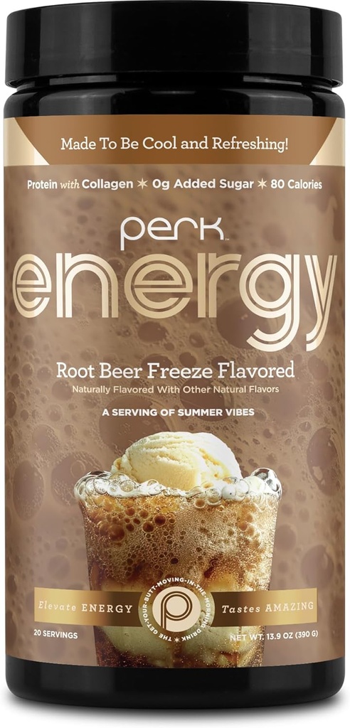 Perk Energy Original Root Beer Freeze Flavored[עריכת קוד מקור | עריכה]