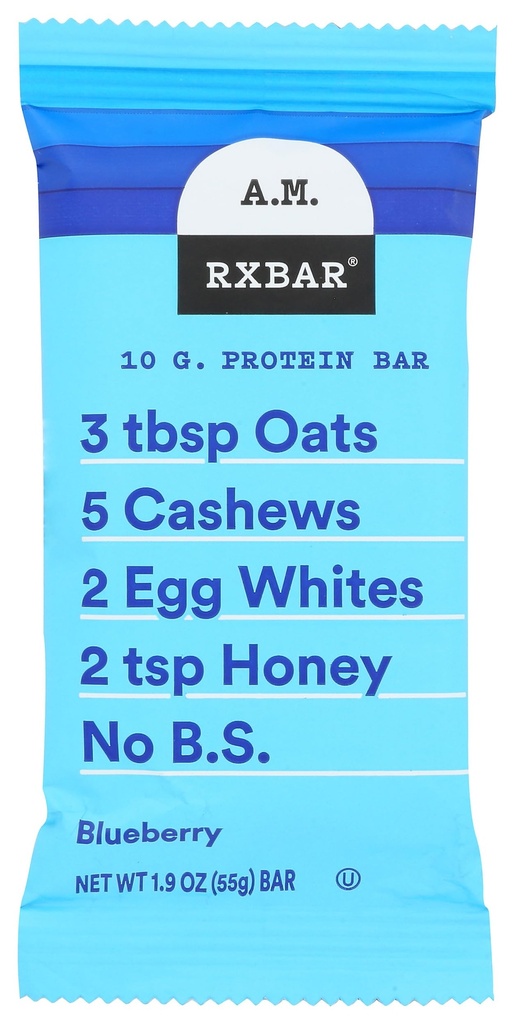 RXBAR Blueberry AM חלבון Bar,1.9 OZ