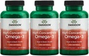 שמן דגים אומגה 3 - Acids שומני חיוני - 120 Softgels, 680mg כל אחד) 3 Pack