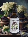 Elderberry Tincture, 2oz | אורגני | Non-GMO | חורף Imm Booster!