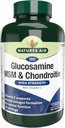 Nature's Aid Glucosamine 500 מ"ג, MSM 500 מ"ג + Chondroitin 100mg 180 טבליות