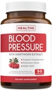 תוספת לתמיכה בלחץ הדם (NON-GMO) Premium Herbs טבעי, ויטמינים ו Berries - מינון גבוה של תמצית הותורן ברי - תומך רמות לחץ דם כבר בטווח הרגיל - 90 קפסולות