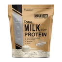 חלבון חלב אמין - 80% מקרין 20% Whey - RBST /rBGH הורמון חינם, Gluten-Free, Soy-Free, ארה"ב, Keto Low Carb, Natural BCAAs (1000g / 2.2lbs, Unflavored)
