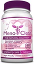 Consumer Health MenoClear Night - 30 קפסולות - Menopause Care - Decrease Hot Flashes, Mood Swings, Irritability - מלטונין, ולריאן, Hesperidin - Made in the USA
