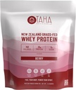 Taha Health & Nutrition ברי פלח אבקת חלבון Whey חלבון ריכוז, 25g חלבון, 140 קלוריות, 2g סוכר | New Zealand Grass-Fed, Free-Range Milk | Gluten and Soy Free, Keto, כשר | 2LBBB