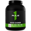 כלל 1 Mass Gainer - High-Calorie Weight מקבל פורמולה עם 1,220+ קלוריות, 250g + Complex carb בלנדר, 40g All-Whey חלבון Per המשרת (8 משרתים, Vanilla Crème)