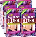 Applied Nutrition 14-Day Acai Berry ניקויse - 56 טבליות, Pack של 4 - משקל-Los תמיכה Flush + Milk Thistle