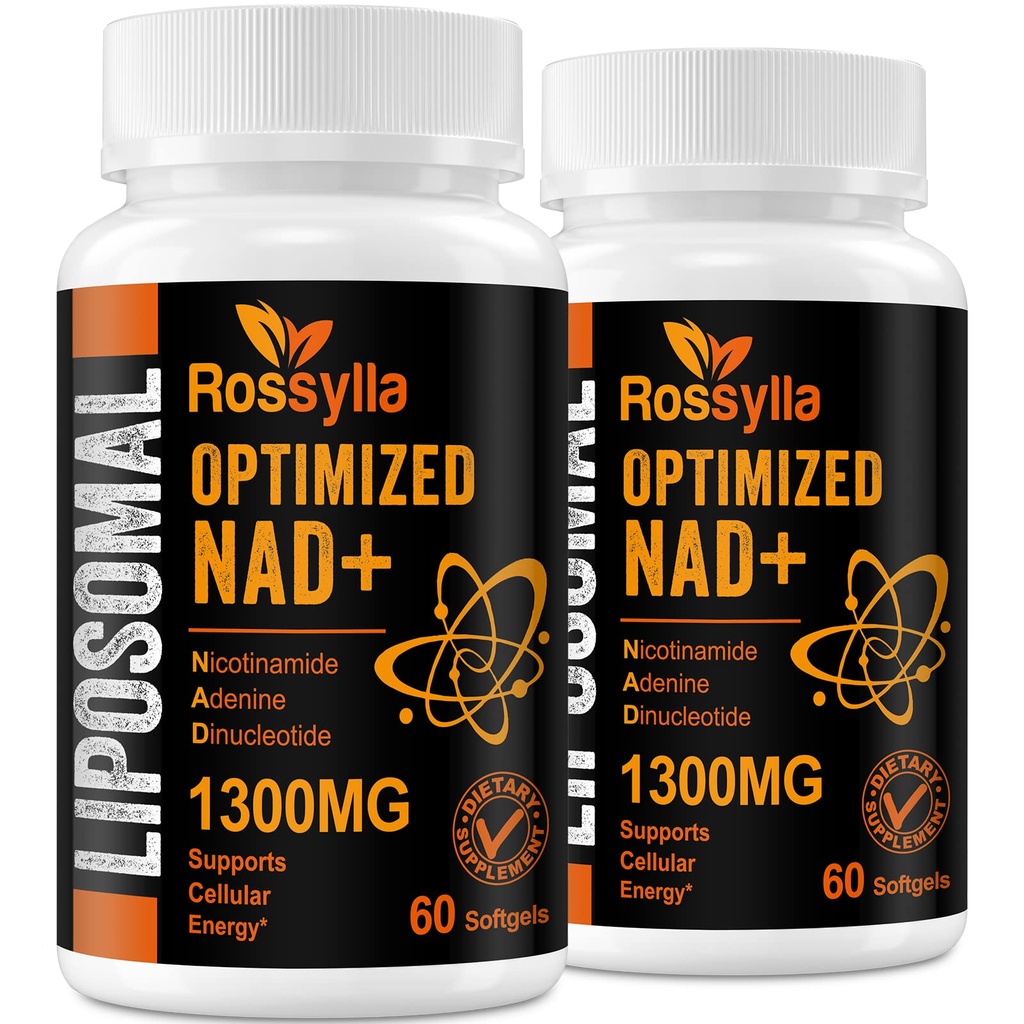 1300 MG Liposomal NAD+ תוסף | ההרחבה הגבוהה ביותר | Purest NAD Supplemet to Boost NAD+ תגית: Boosting NAD+ תוספת של Aging Defese, Energy cell, Longevity